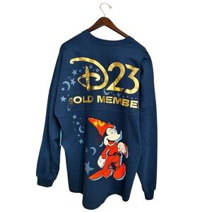 NWT Disney D23 Gold Member Exclusive‎ Sorcerer Mickey Spirit Jersey XL